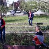 Eveil à la foi, plantation carrés potager